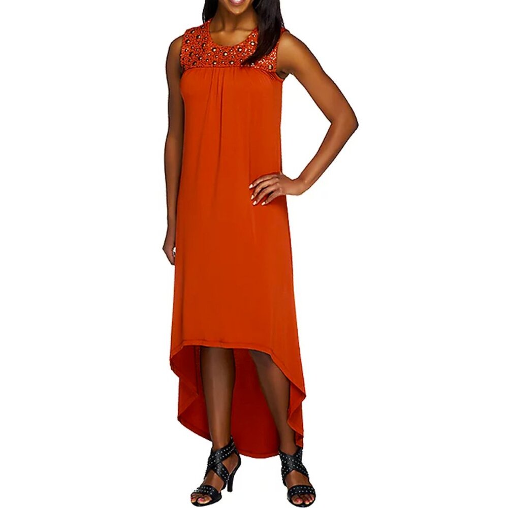 Nicole Richie Collection High Low Maxi Dress 15954